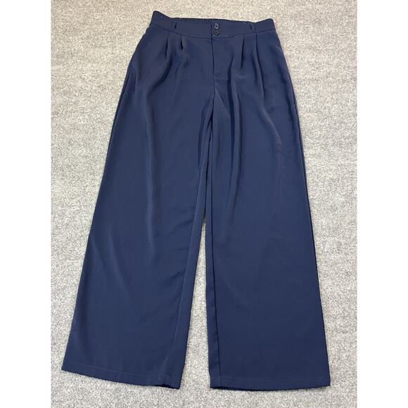 HALARA Pants - Halara Wide Leg Palazzo Pants L High Rise Flowy Minimalist Office Scandi Work